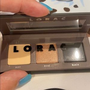 LORAC PRO Pocket palette buff, rose, black NIB
